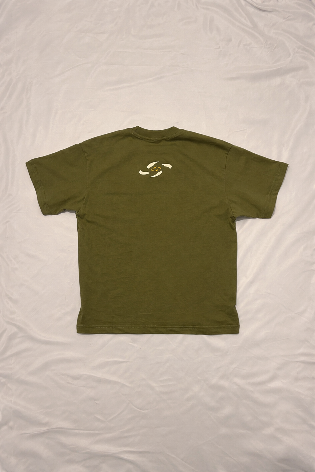 wasted tee army green